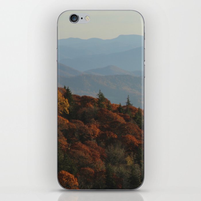 The Blue Ridge Mountains NC, Fine Art Photography iPhone Skin