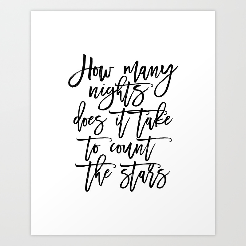 How Do You Do It Song Lyric Quote Print 