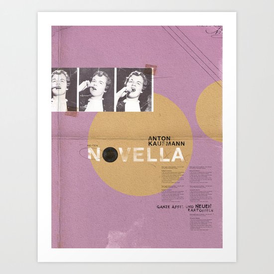 Novella series Art Print