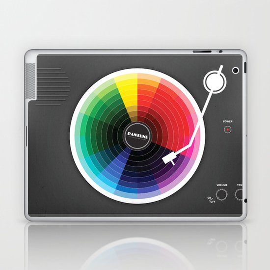 Pantune - The Color of Sound Laptop & iPad Skin