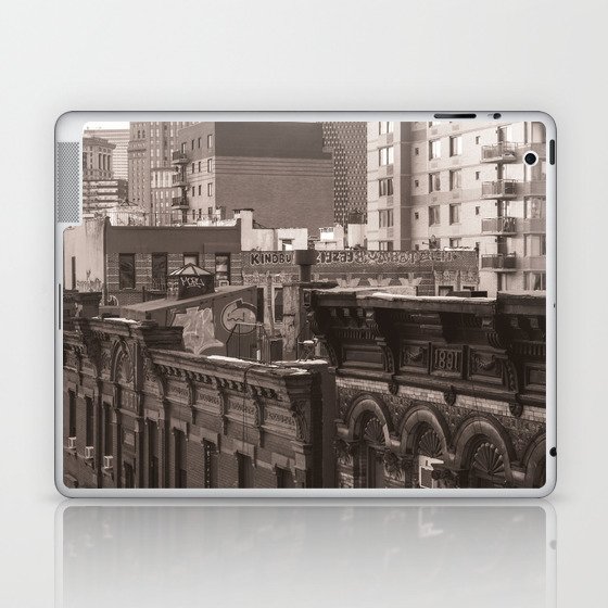 Architecture of NYC | Sepia Photography | New York City Laptop & iPad Skin