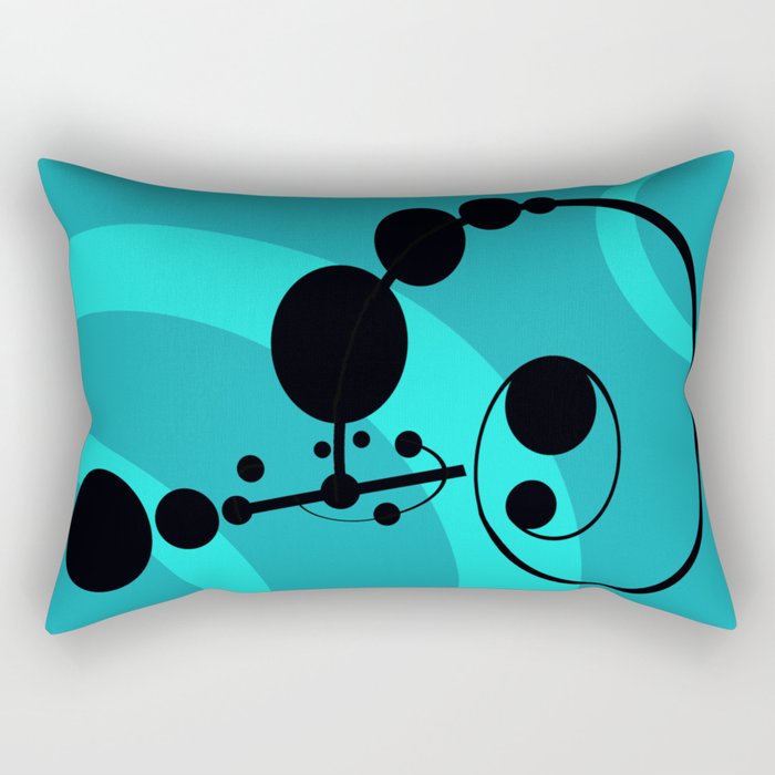 Bubble Man Rectangular Pillow