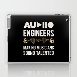 Funny Audio Engineer Laptop Skin