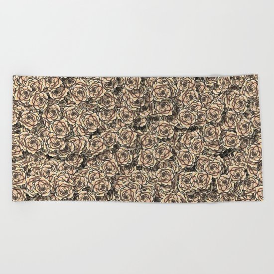 Rose Beach Towel