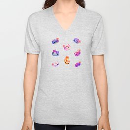 Jelly bean sea slug - dark V Neck T Shirt