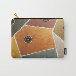 Seven Areas with Agate Carry-All Pouch