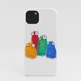 Fluff Monsters iPhone Case