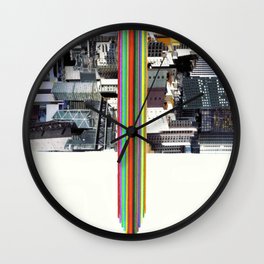  The Invisible Cities (dedicated to Italo Calvino) Wall Clock