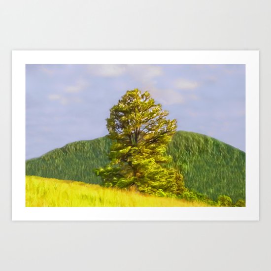 Stand out from the Crowd Art Print