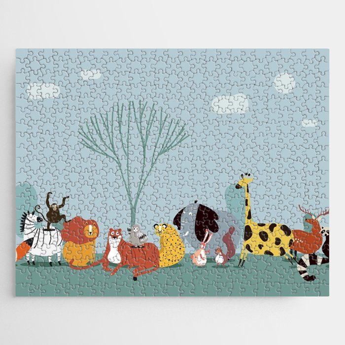 Wild Animals Jigsaw Puzzle