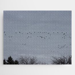 Flock of Geese Jigsaw Puzzle