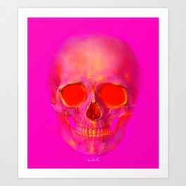 Super Skull Art Print