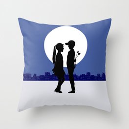Moonlight promises Throw Pillow