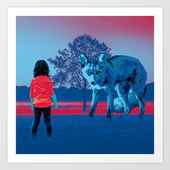 Encounter Art Print