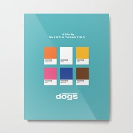 Reservoir Dogs Metal Print | Design, Movies & TV, Graphicdesign, Pantone, Film, Minimal, Pop Art, Minimalist, Graphic Design, Rahmaprojekt 