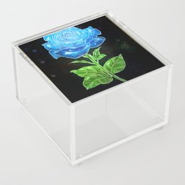 A blue rose  Acrylic Box