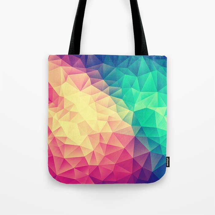 Colorful Cubizm Painting Suitcase Cover Abstract Colorful Rainbow