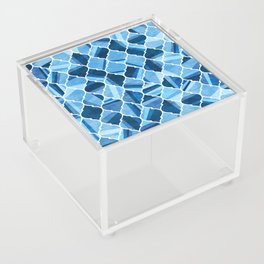 Quatrefoil Tiles Acrylic Box