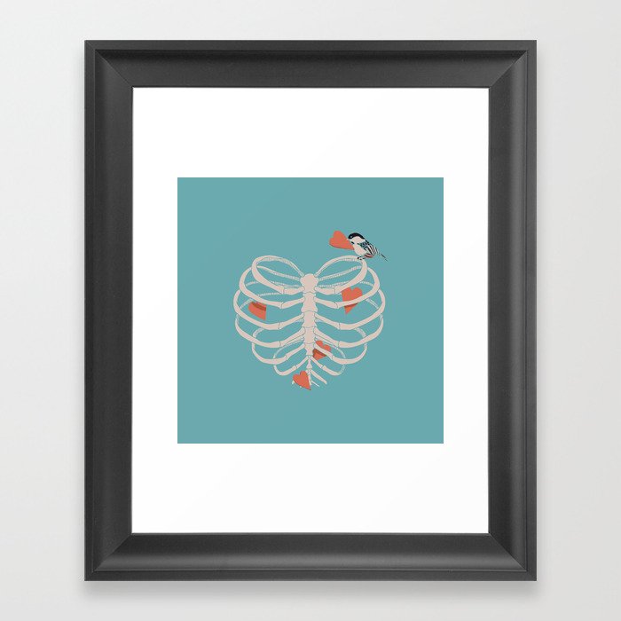 The Heart Collector Framed Art Print