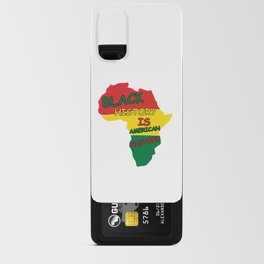 Black History Is American History  Android Card Case