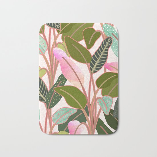 Color Paradise #society6 #decor #buyart Bath Mat