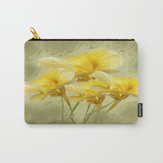 Summer Day Floral Carry-All Pouch