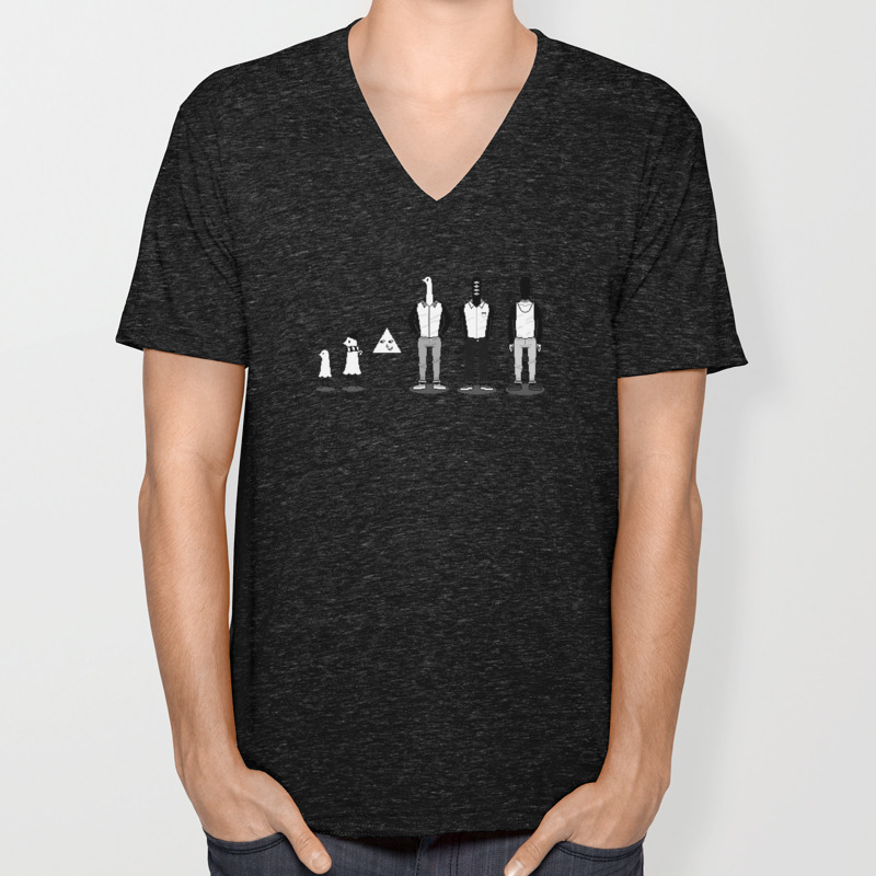 Oyasumi Punpun Unisex V Neck By Catoverlord