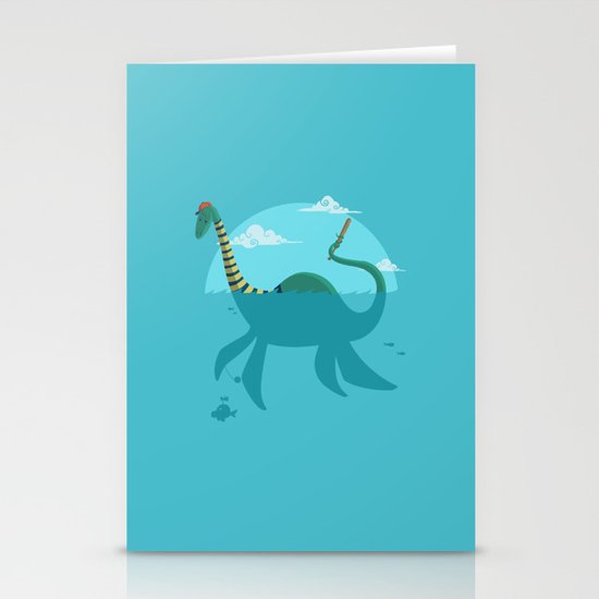 Loch"Ness" Monster Stationery Cards