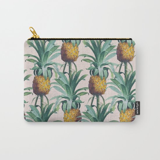 Pineapple Trellis Carry-All Pouch