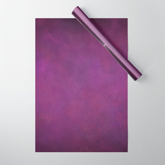Abstract Soft Watercolor Gradient Ombre Blend 11 Purple Fuchsia Wrapping Paper By Pipafineart