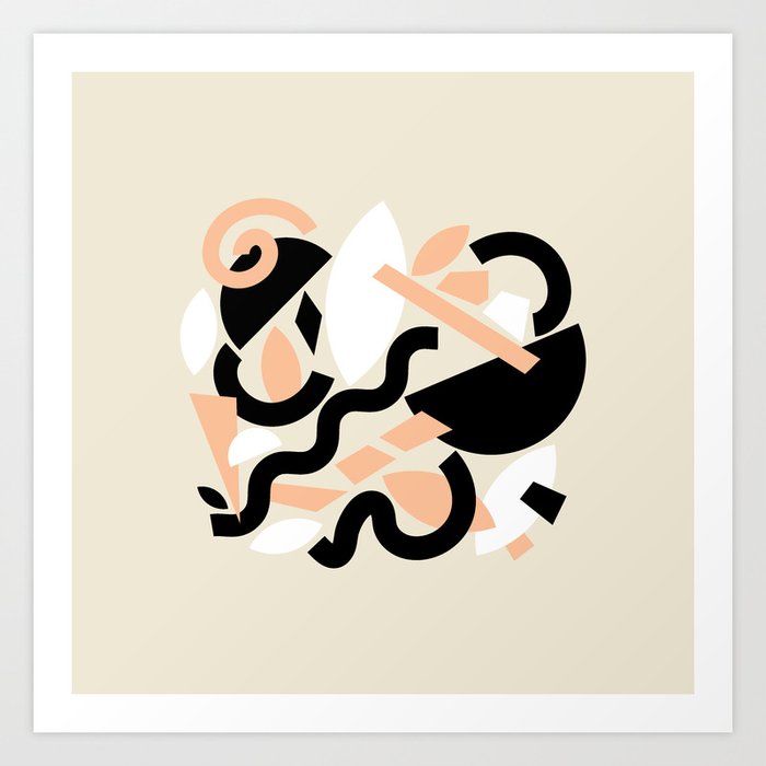 Shapes with Energy Art Print