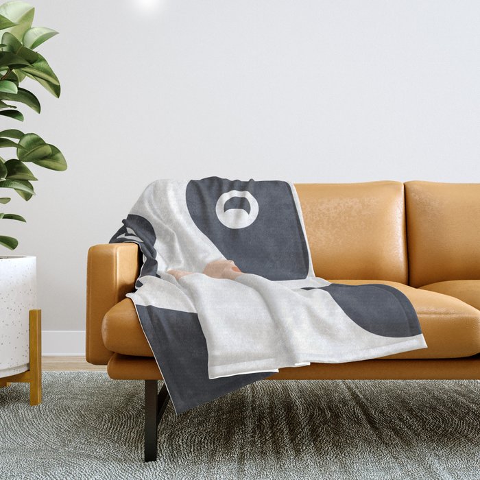 Cow Cow Throw Blanket