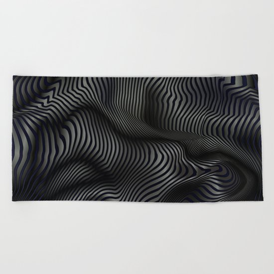 Midnight Beach Towel