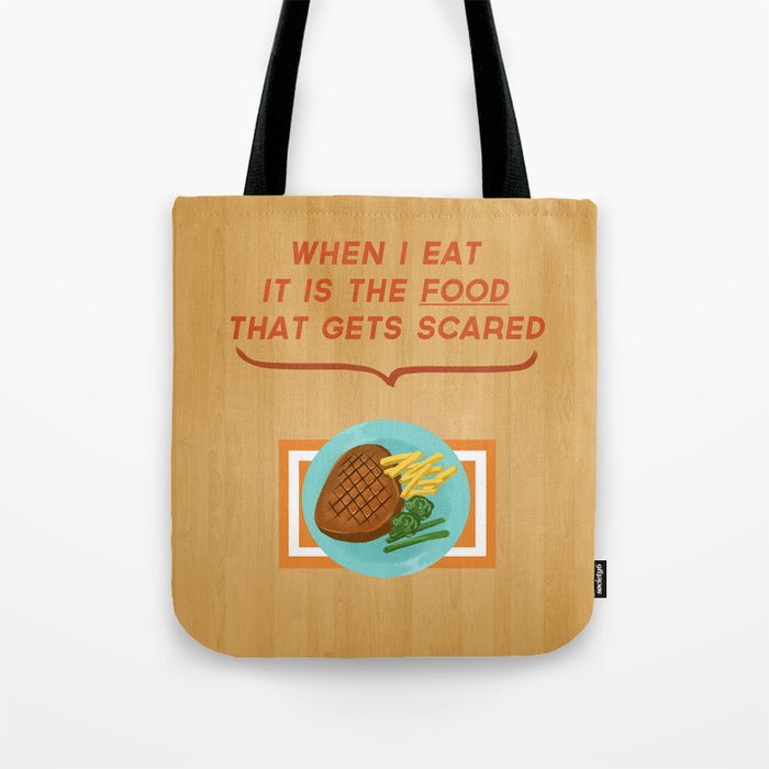 Scary Food Tote Bag