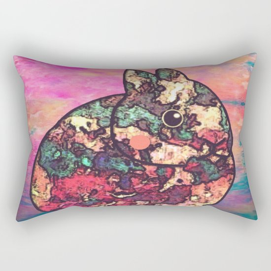 rabbit-73 Rectangular Pillow