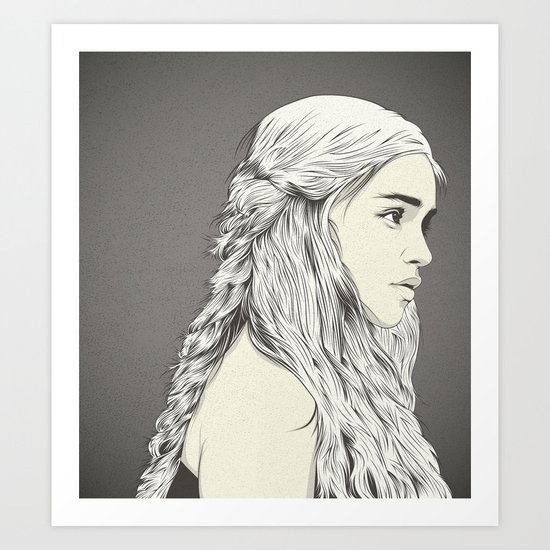 D T Art Print