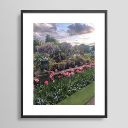 English Garden Framed Art Print