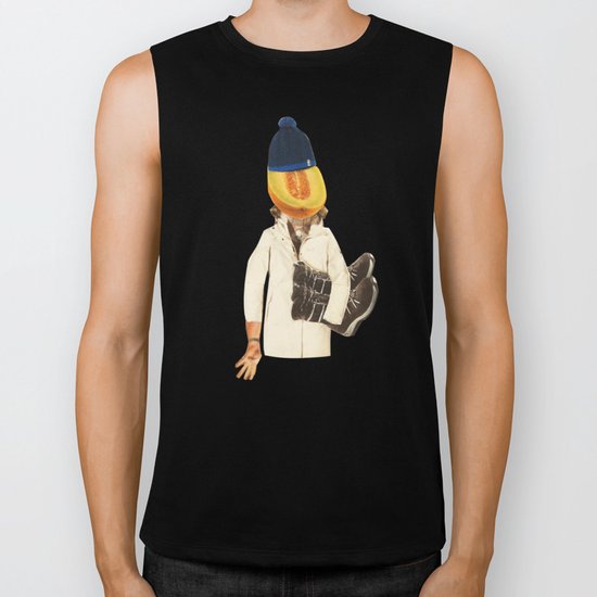 Normal Life · Melone im Kopf Biker Tank