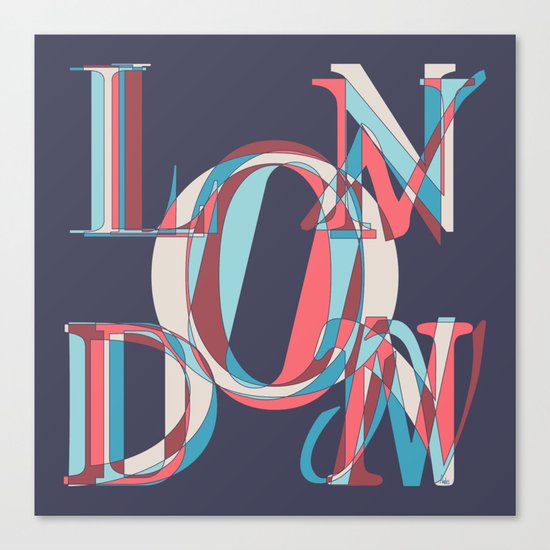 London Canvas Print