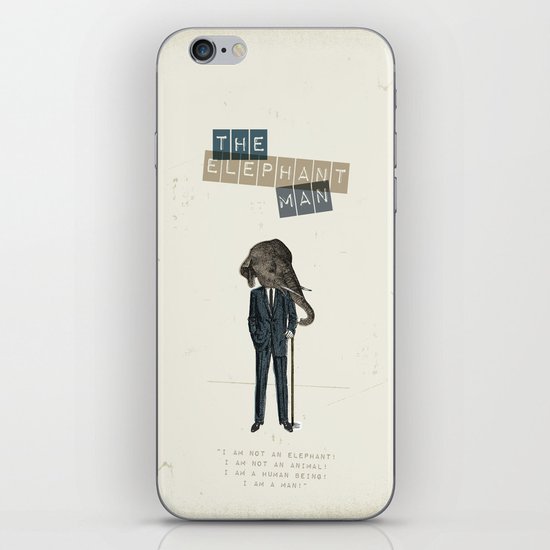 The elephant man iPhone & iPod Skin