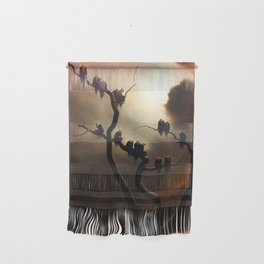 Vivid Retro - Ghosts in a Tree Wall Hanging