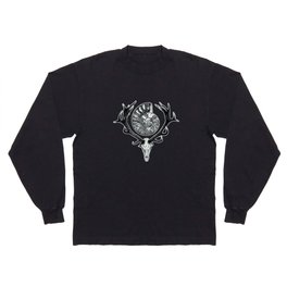 Stag and Ammonite Long Sleeve T Shirt