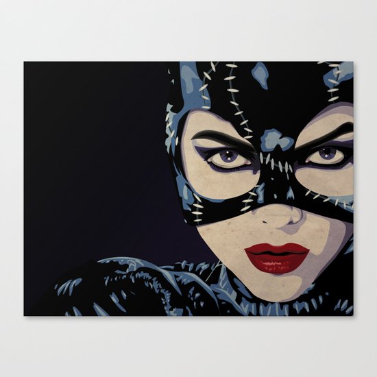 Catwoman Canvas Print