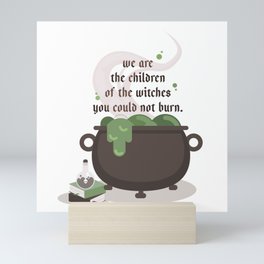 Cauldron Mini Art Print