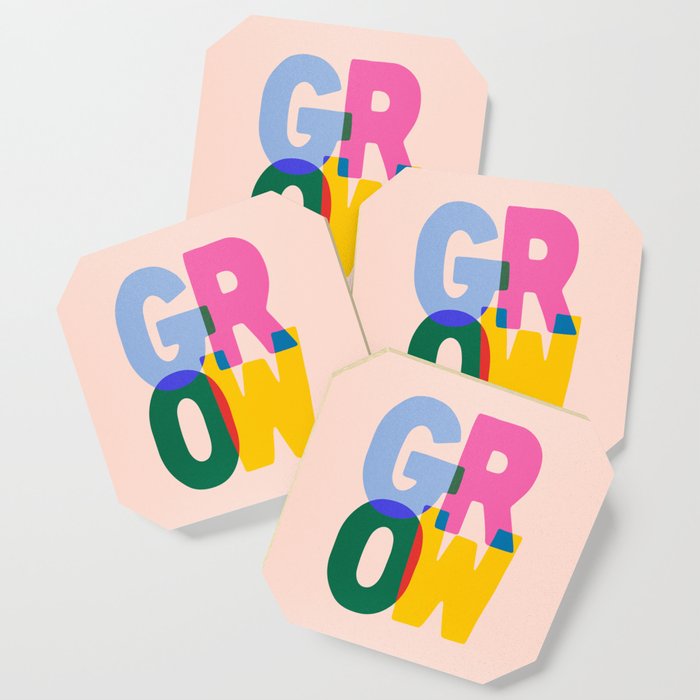 Grow: Peach Edition Coaster