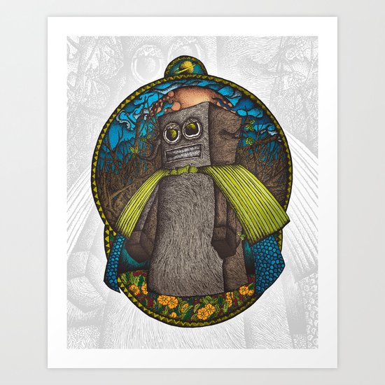 the Forest Guard Art Print