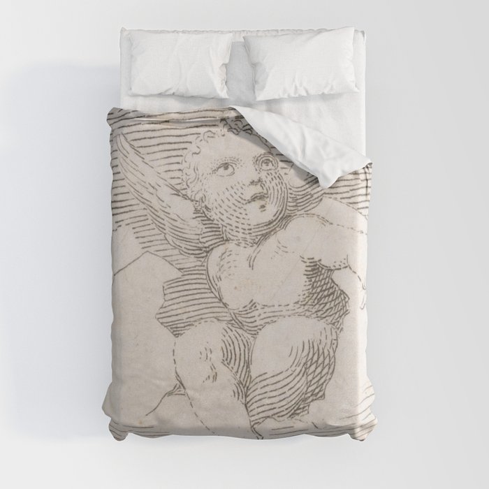 The Gates of Paradise Duvet Cover