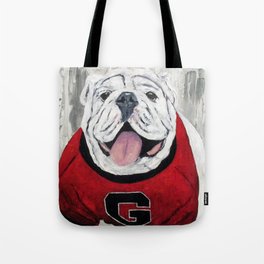 UGA Bulldog Tote Bag