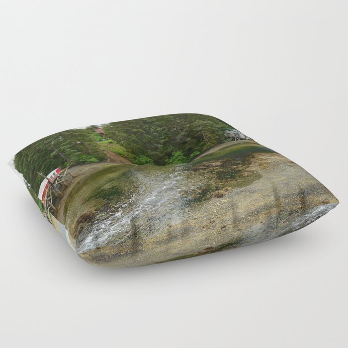 Seldovia Slough - Alaska Floor Pillow