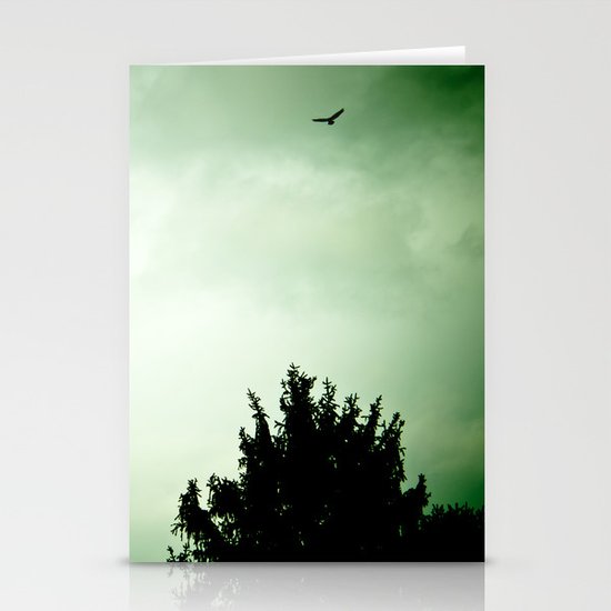 Storms a coming Stationery Cards